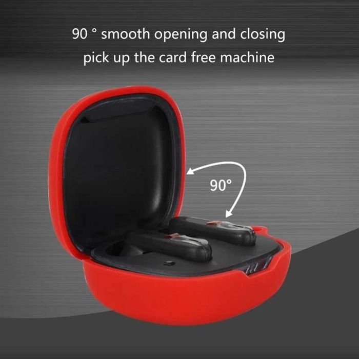 Чехол силиконовый на наушники JBL Wave Flex + карабин!