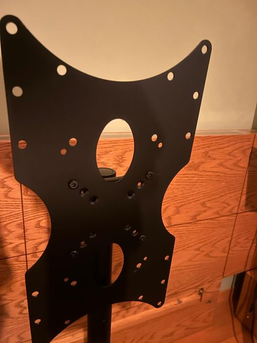 Suporte de tv novo mais adaptador 25kg