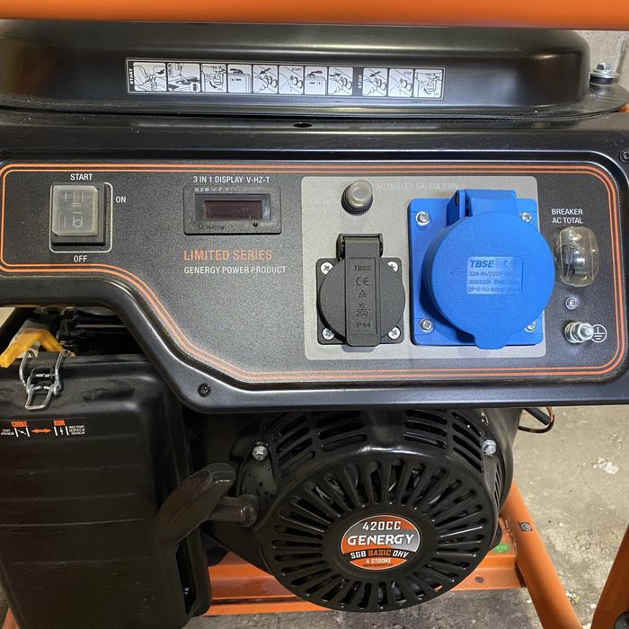Продам генератор бензиновий GENERGY LIMITED 7000