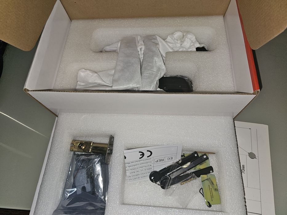 HAIFUAN M20 Bluetooth Digital Lock, Desbloqueio com impressões digitai