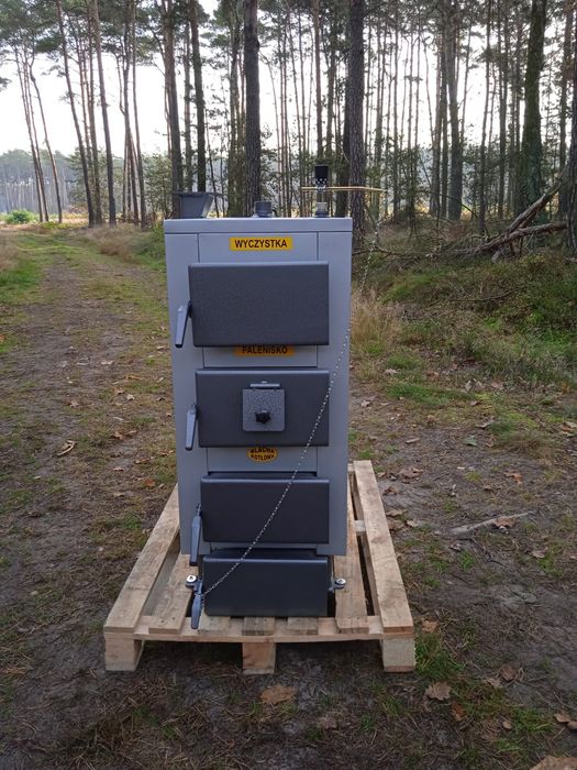 PIEC na DREWNO KOCIOŁ CO WĘGIEL 12KW piece kotły tradycyjne węglowy