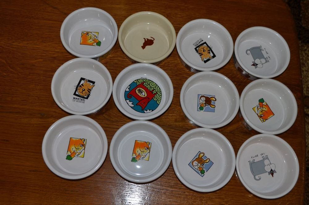 Мисочки Trixy для котів, шиншил та інших гризунів