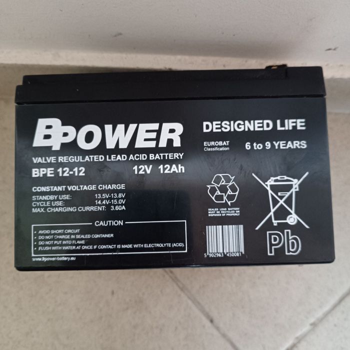 Акумулятор AGM 12 вольт Б/У