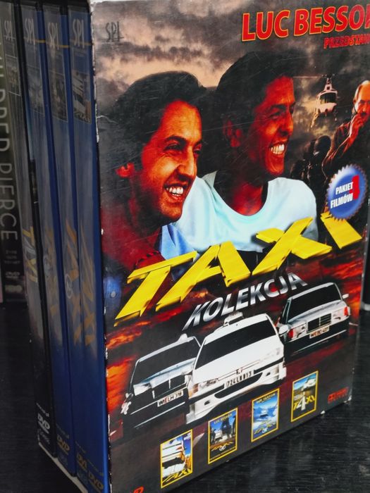 Taxi kolekcja DVD 1-4, płyty bez rys