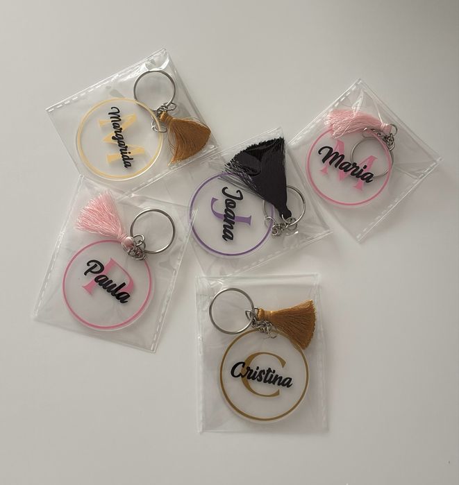 Porta-Chaves Personalizados Com Nome