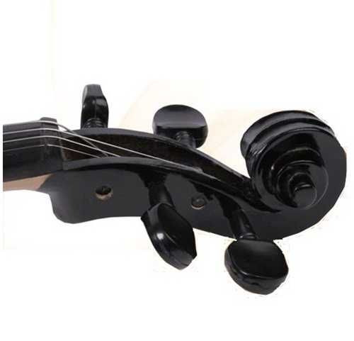 Skrzypce akustyczne 4/4 czarne niemieckie S&S M112