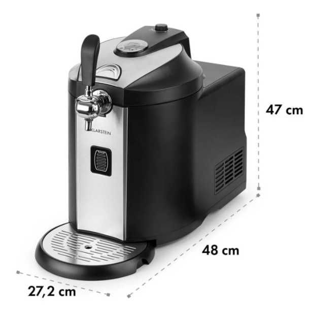 Klarstein Beerkules, nalewak/dystrybutor/chłodziarka do piwa