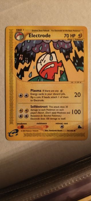 Cartas Pokemon Aquapolis / Skyridge