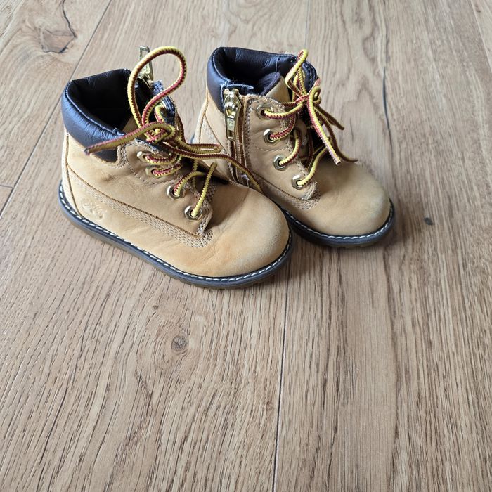 Buty trzewiki trapery timberland 22 23 skóra naturalna leather