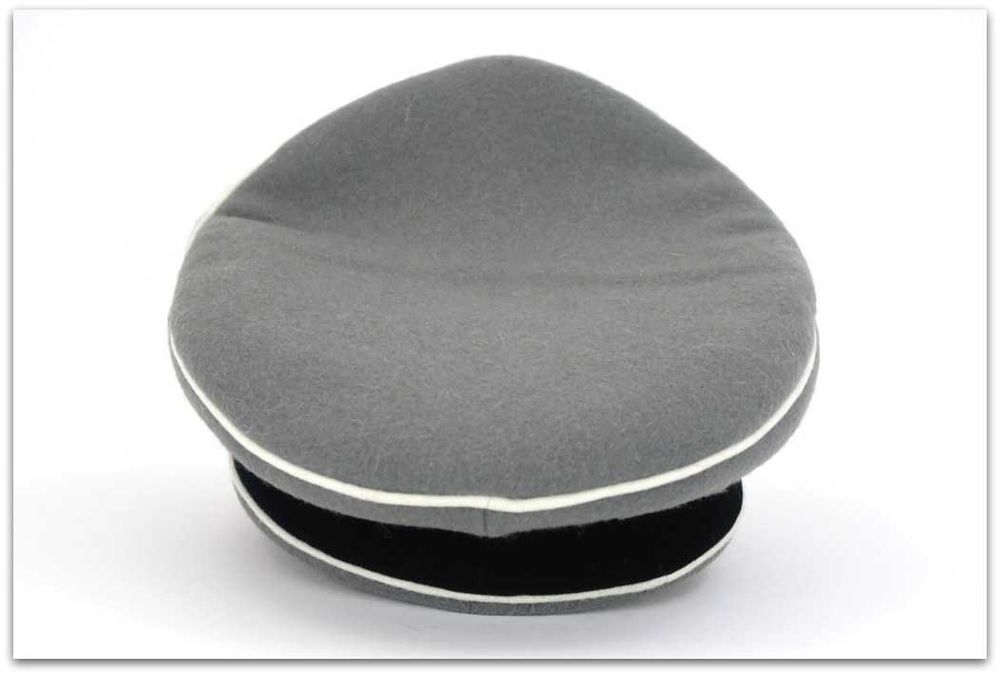 MC047 czapka oficerska SŁUŻBOWA WAFFEN-SS szara
