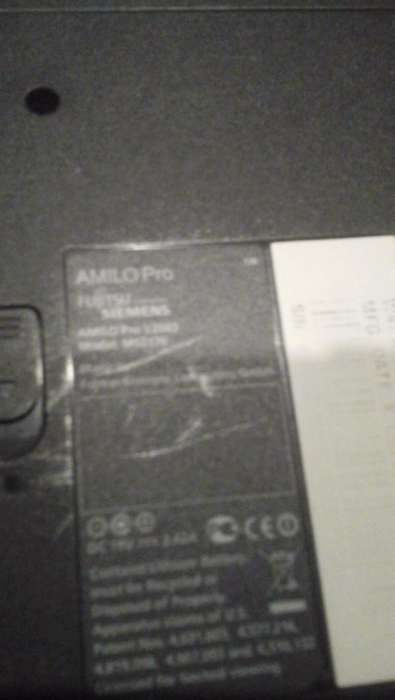 Laptop FUJITSU SIEMENS Amilo Pro V2085 W całości lub na części