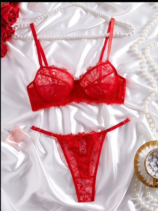 Комплект білизни,  мереживо. Еротична білизна, спідня білизна