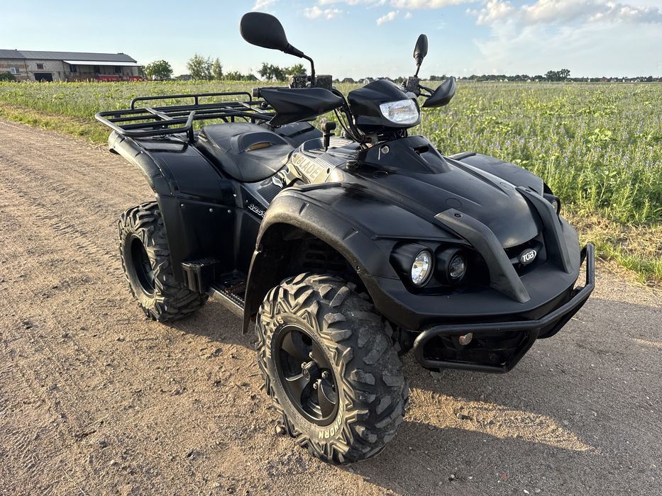 TGB Blade 425 quad 4x4 L7e homologacja 15kW 500 target 550