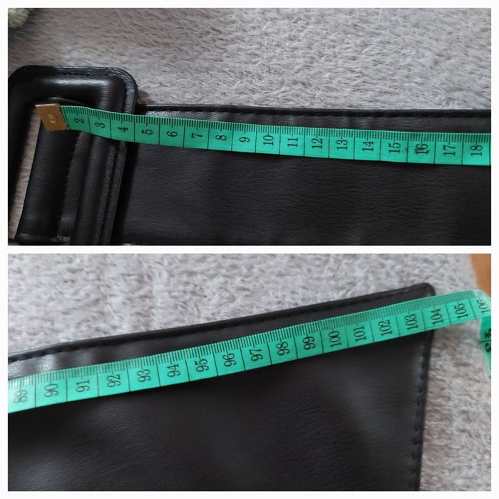 Nowy pasek z eko skórki