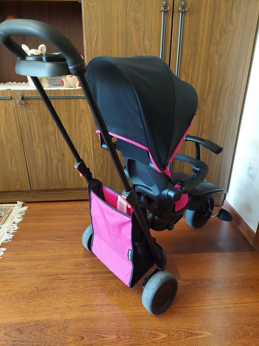 Трёхколёсный складной велосипед Smart Trike Fold 500 7in1.