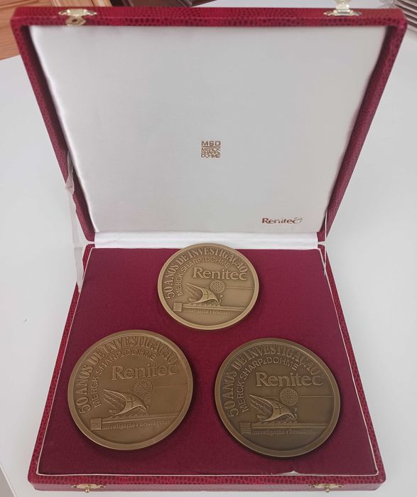 Medalhas 50 anos comemorativo