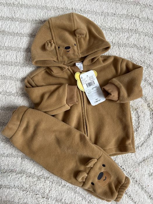 Костюм теплий  флісовий дитячий новий 6-9 міс 68-74 см 8-9 кг