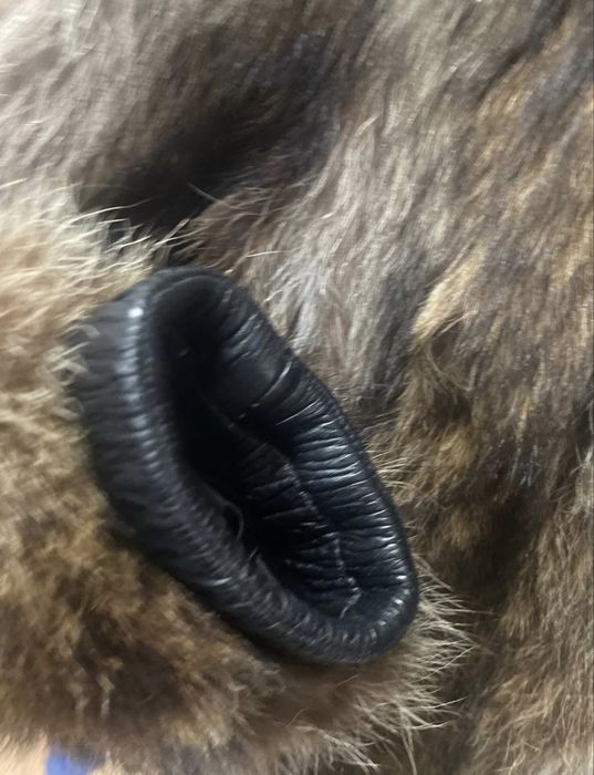 Kurtka futerko z szopa