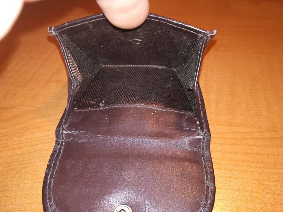 Porta moedas ARCE - pele genuína