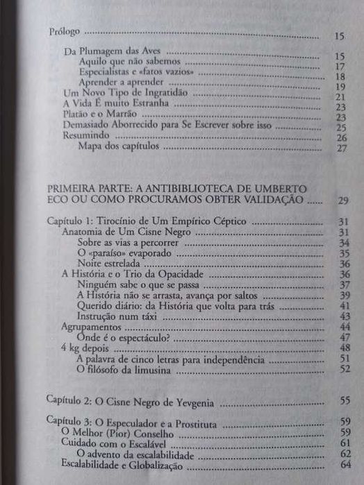 O Cisne Negro; O Impacto do Altamente Improvável - Nassim Nicholas Taleb