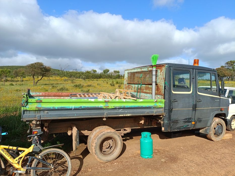 Mercedes 709d alemã basculante 6 lugares