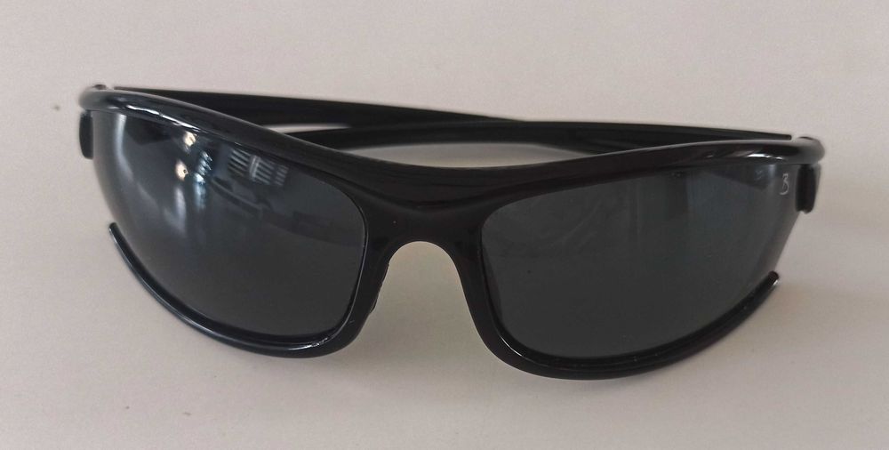 sportowe okulary przeciwsłoneczne rowerowe czarne unisex