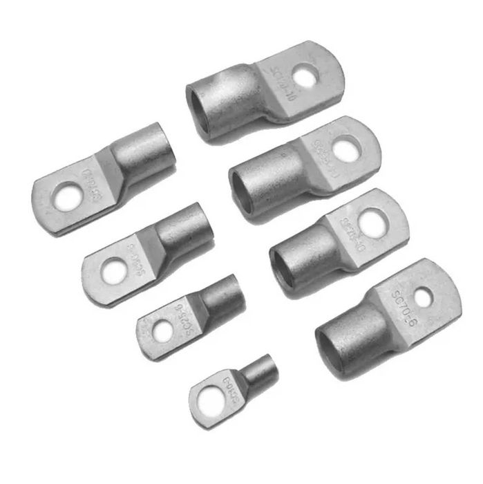 Клемма SC на кабель AWG медный луженый болтM6,M8мм, оловянное покрытие