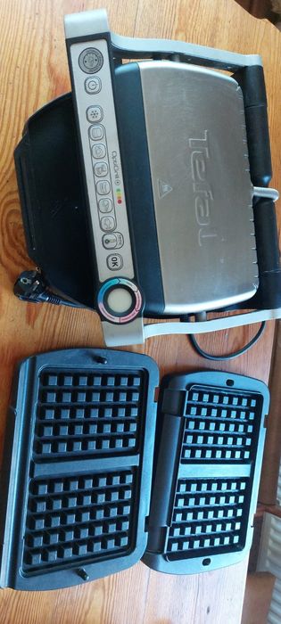 Tefal гриль + вафельниця