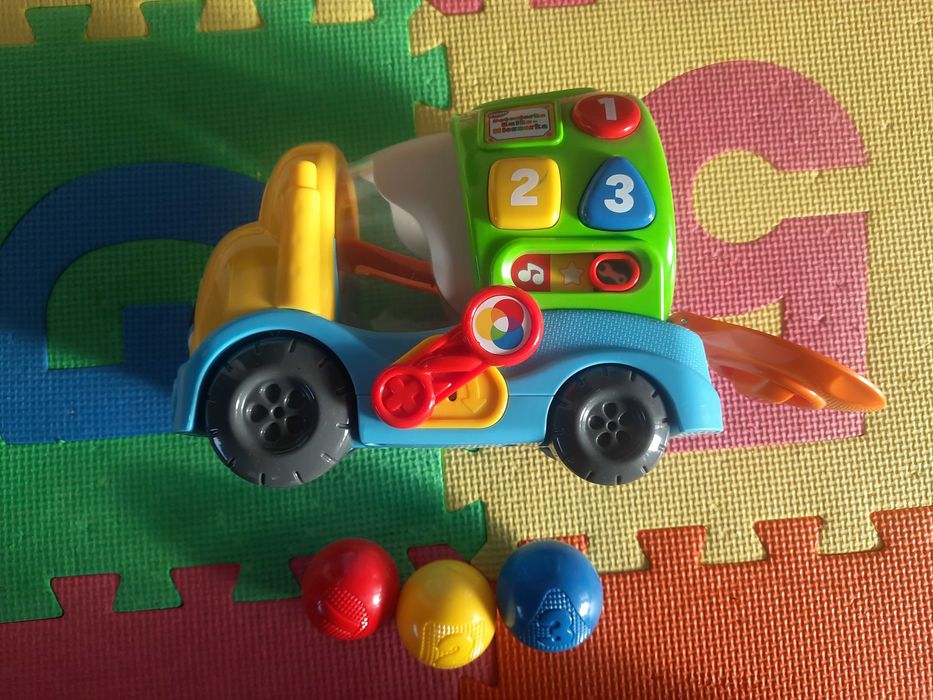 Betoniarka kulko-mieszarka vtech interaktywna dźwięk nauka
