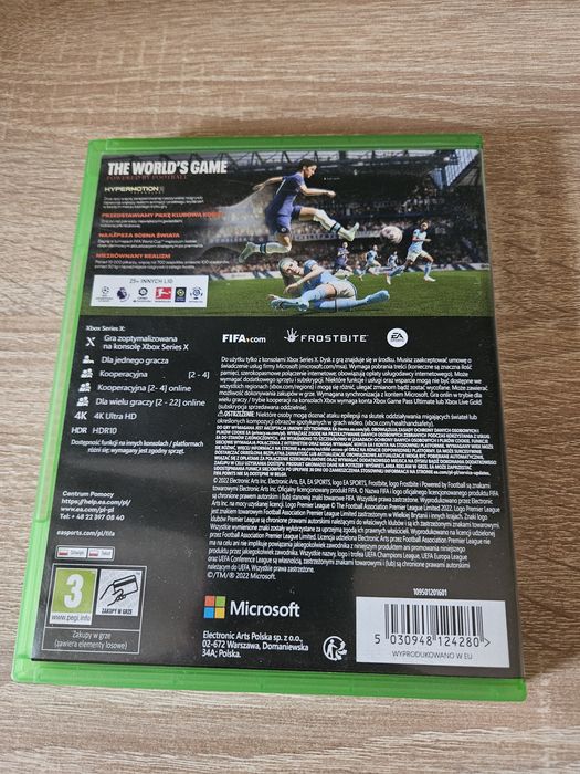 Fifa 23 xbox series x PL stan bardzo dobry