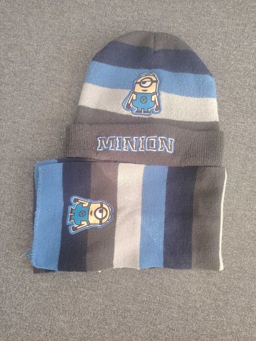 Czapka z szalikiem rozmiar 53 (3-5 lat)