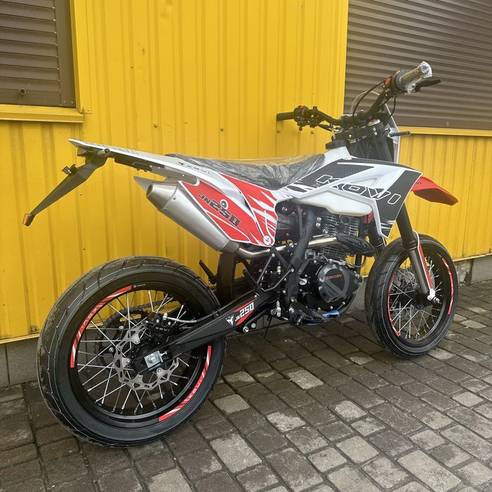 Новий мотоцикл Kovi JN250 Motard | 2026 | 24к.с. | 6-ти КПП | ZS172FMM
