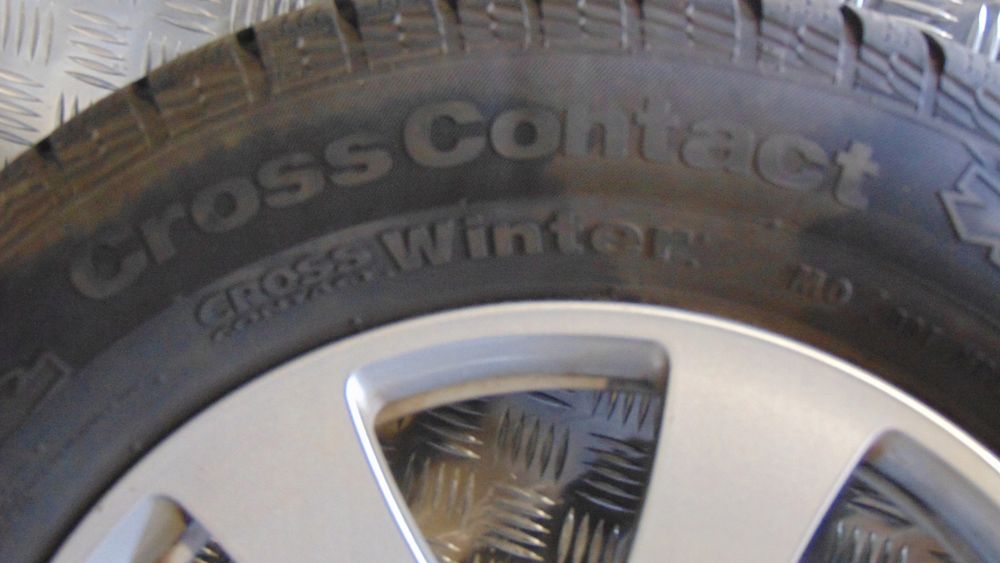 felgi alufelgi opony zimowe mercedes 5x112 a204 crosscontact