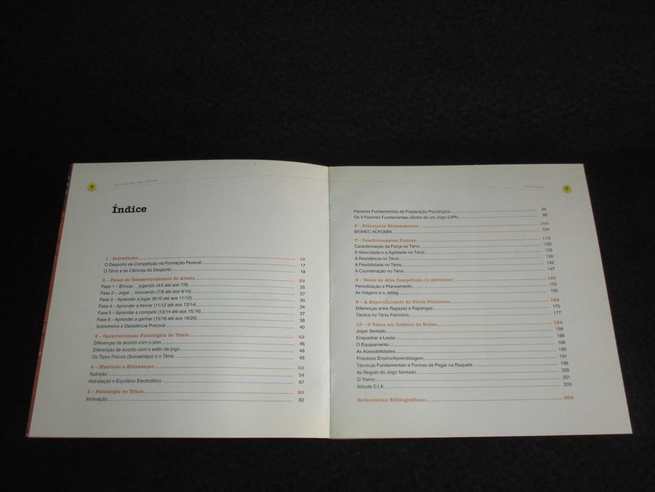 Livro Sucesso no Ténis Ciência por trás dos Resultados César Coutinho