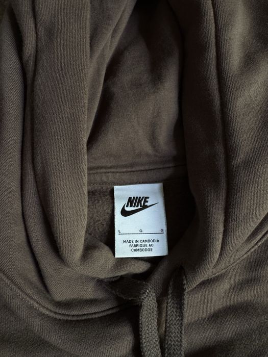 худі Nike L коричневий