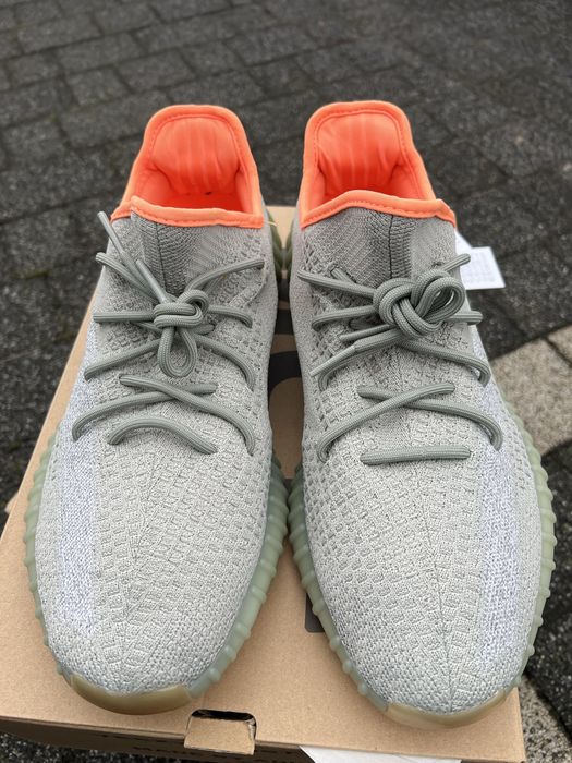 Adidas Yeezy Boost 350 V2 Desert Sage sneakersy niskie szare 48