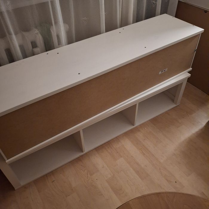 Ikea HEMNES lite drewno ciężka półka rtv regał szafka