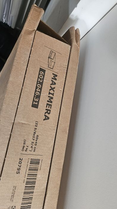 Nowa szuflada IKEA MAXIMERA wysoka 60x45.