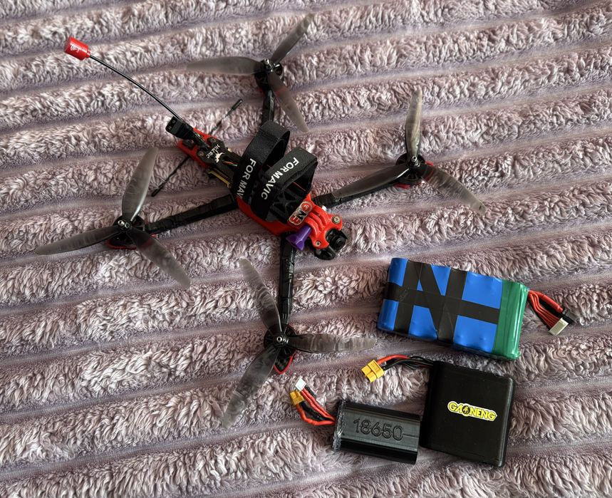 Фпв квадрик марк4 7дюймів з gps для long-range