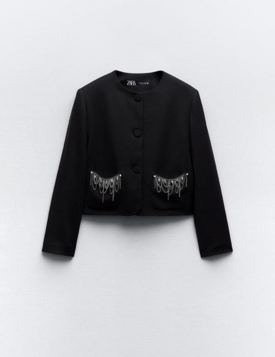 Костюм Zara пиджак и юбка новая колекция 2025