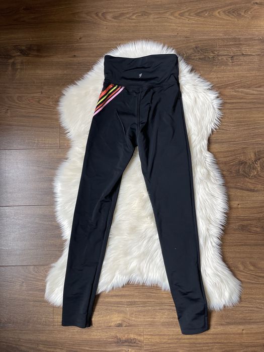 Workout primark be passionate czarne sportowe legginsy do ćwiczeń XXS