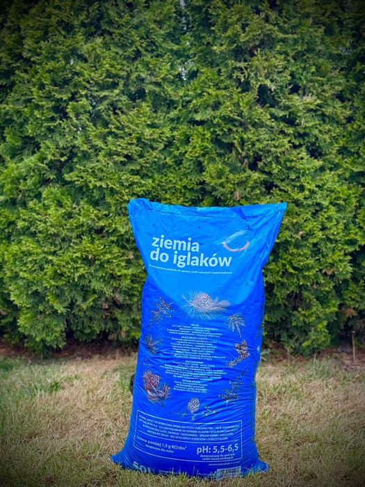 Ziemia Ogrodnicza Uniwersalna Warzywno Kwiatowa Torf Podłoża Kora Sosn