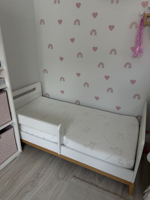 łóżko dziecięce 140/70 plus dodatki