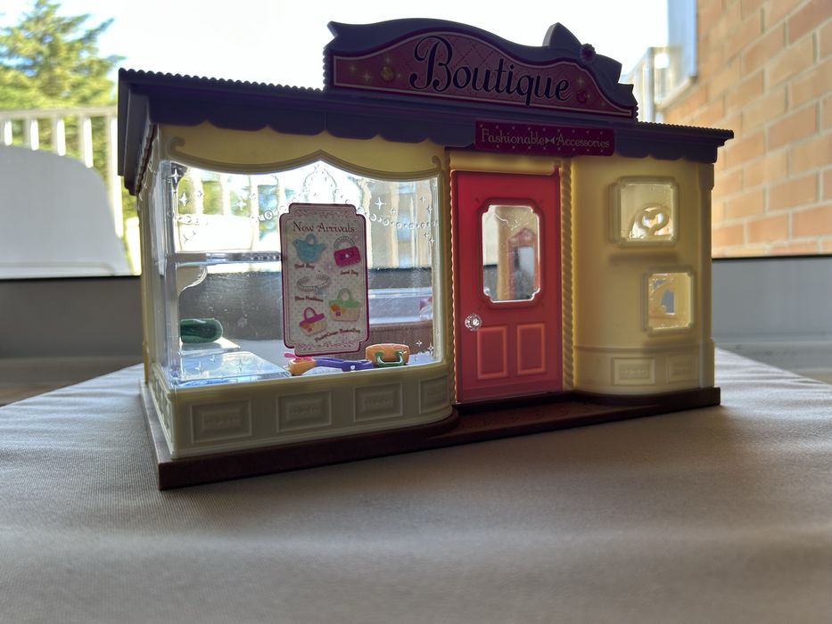 Casa loja brinquedo de criança