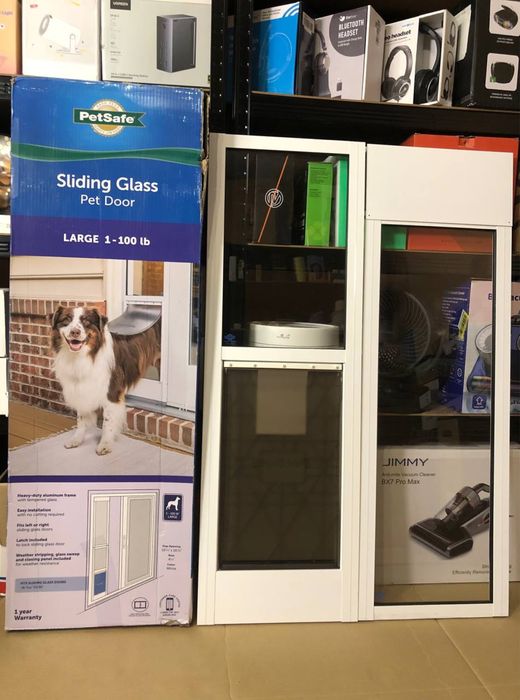 Дверцята для кота, собаки в розсувні двері від PetSafe