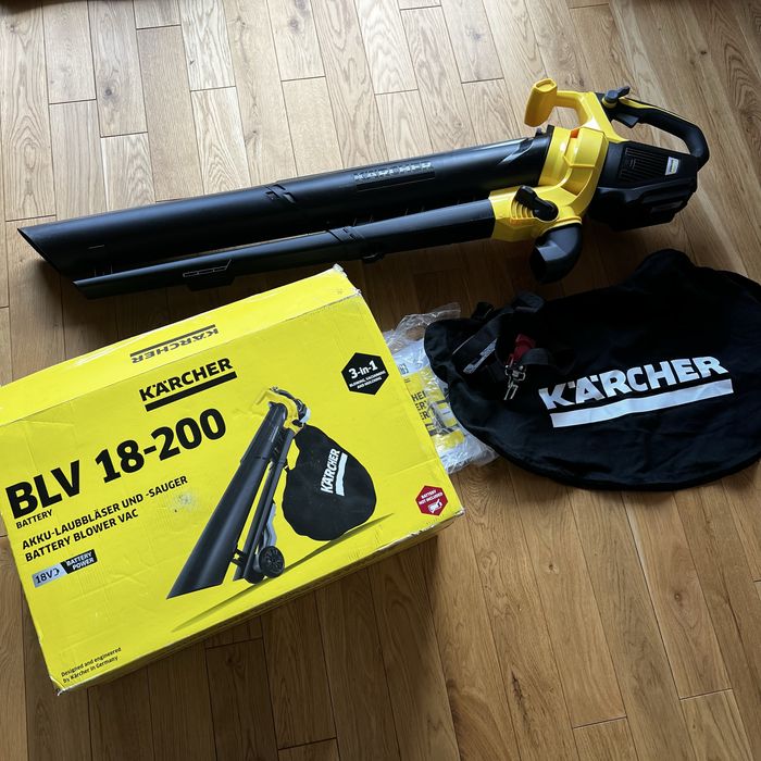 Odkurzacz ogrodowy z funkcją dmuchawy Karcher BLV 18-200 Battery