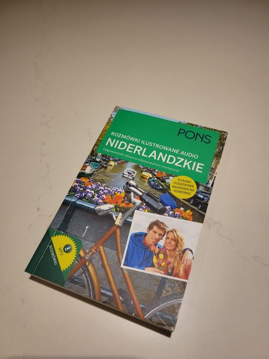 NOWY Poradnik Rozmówki Niderlandzkie ilustrowane audio PONS