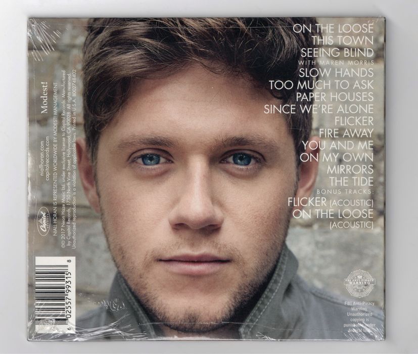 Niall Horan Flicker Deluxe Exclusive Target Edition (CD 2017) US