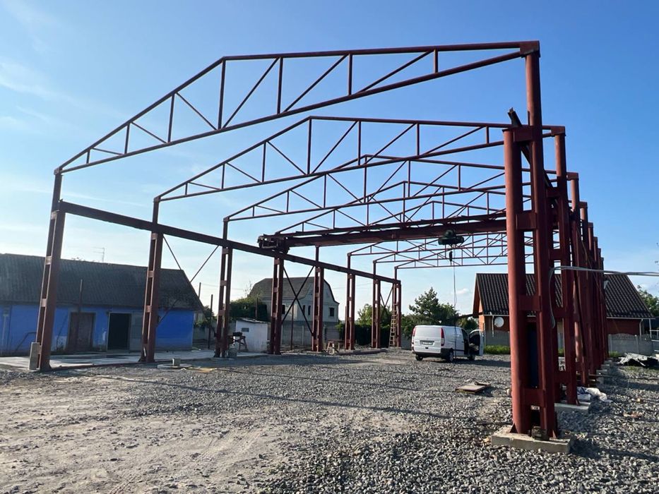 Ангар кран-балка