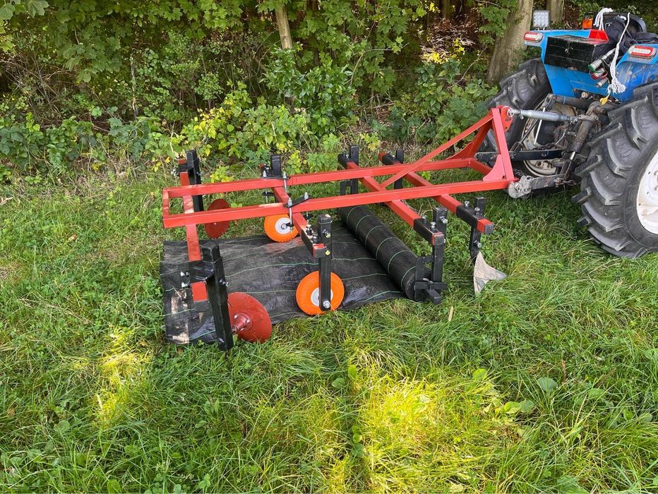 Rozwijarka do folii mini ciągnik ogród formownica do zagonów